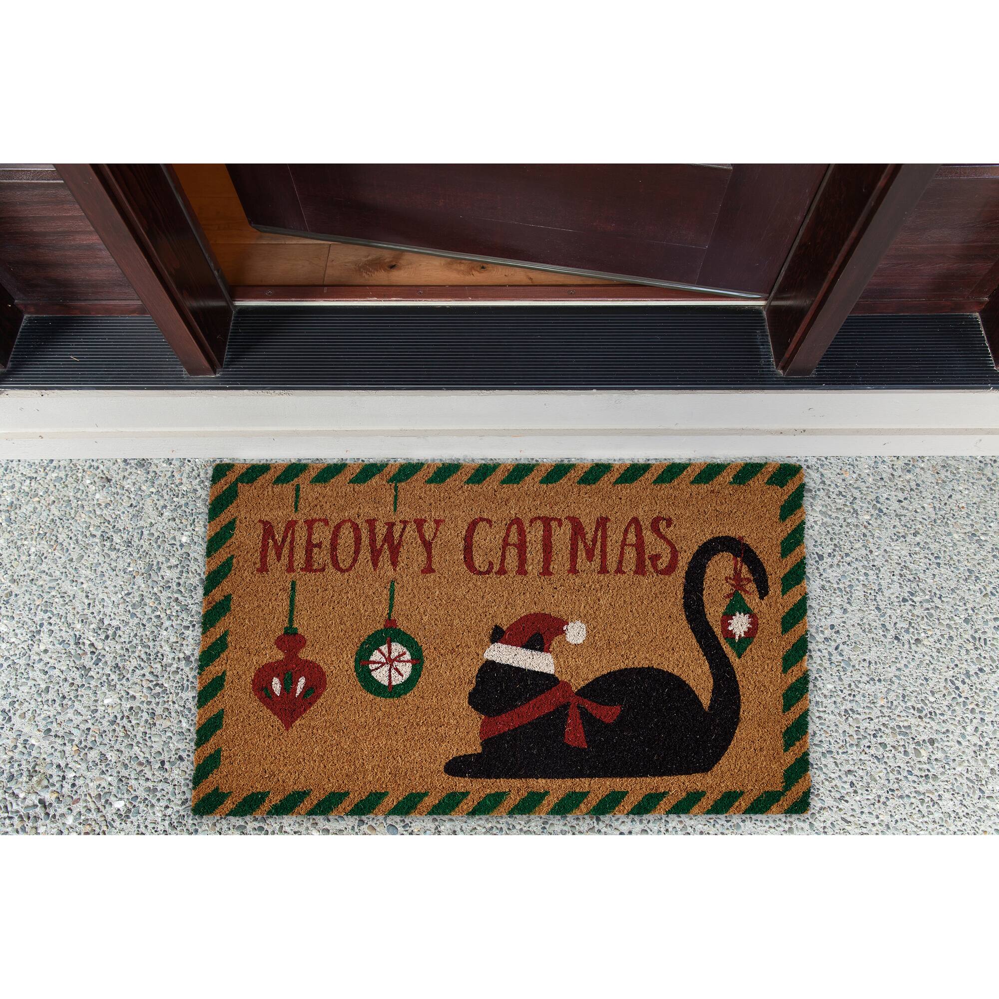 DII® Meowy Catmas Doormat